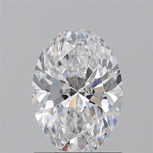 Diamond Natural 1.22Ct F-SI2 Oval - GIA2547010058 1