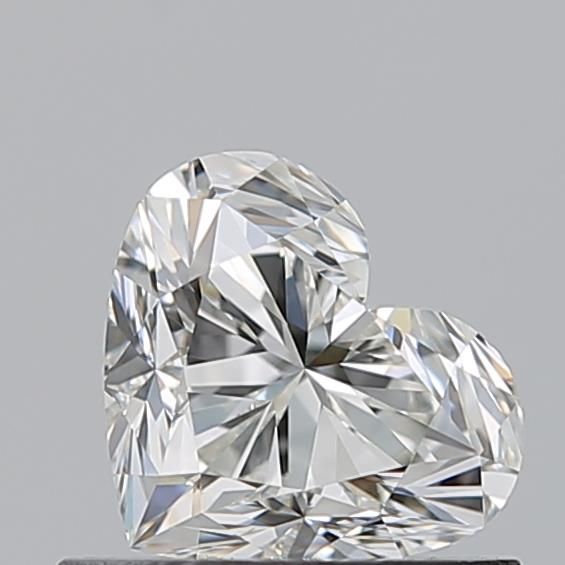 Diamond Natural 0.71Ct I-IF Heart - GIA6532811401 1