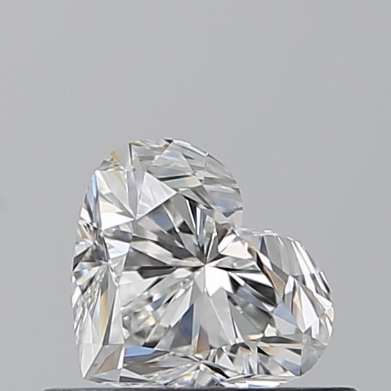 Diamond Natural 0.51Ct G-IF Heart - GIA1543804412 1