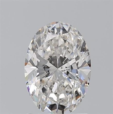 Diamond Natural 1.51Ct F-SI2 Oval - GIA1545906101 1