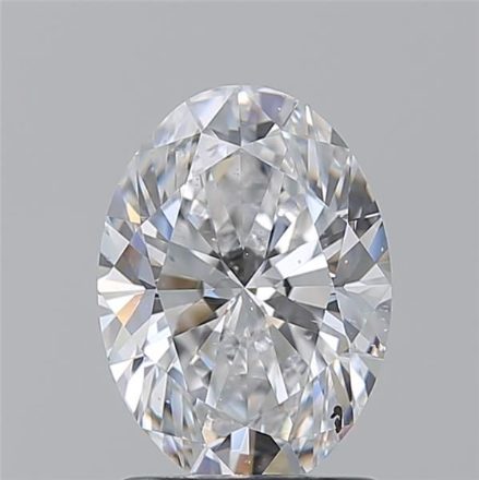Diamond Natural 1.7Ct D-SI2 Oval - GIA6542403983 1