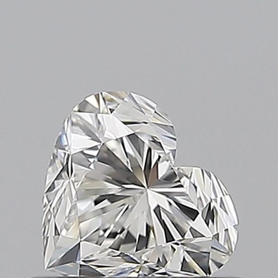 Diamond Natural 0.5Ct F-VVS1 Heart - GIA7531984663 1