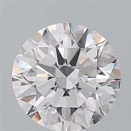 Diamond Natural 1.58Ct E-SI2 Round - GIA2556086361 1