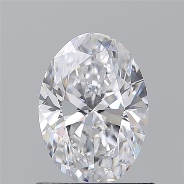Diamond Natural 0.92Ct D-SI2 Oval - GIA7541168144 1