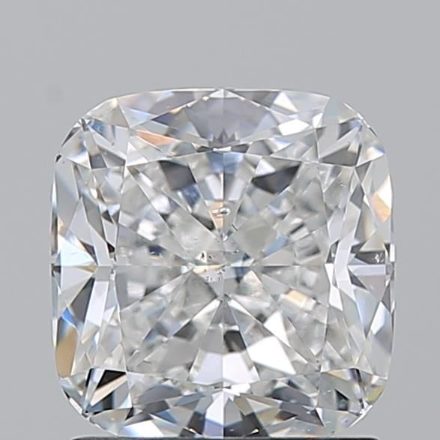 Diamond Natural 1.71Ct F-SI2 Cushion - GIA6531885555 1