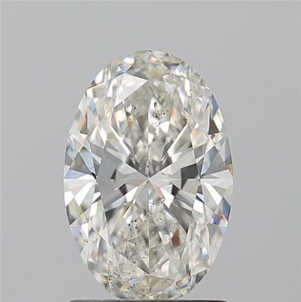 Diamond Natural 1.52Ct I-SI2 Oval - GIA6542271877 1