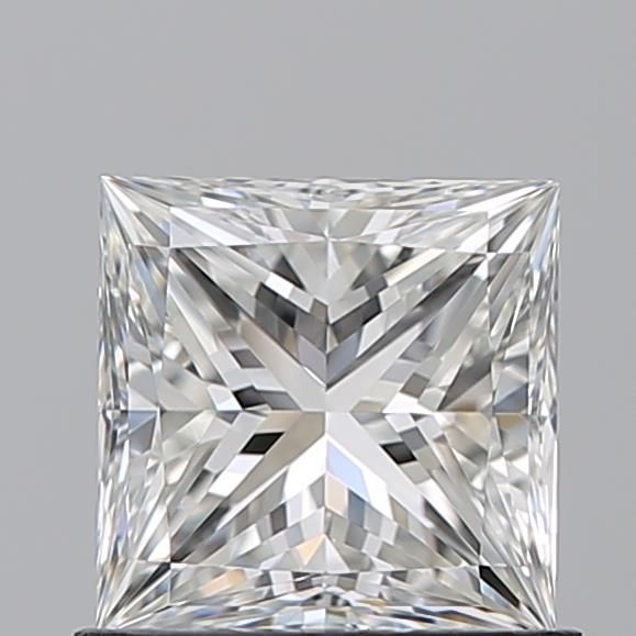 Diamond Natural 0.9Ct H-VVS2 Princess - GIA7542468919 1