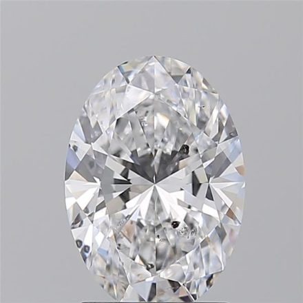 Diamond Natural 1.5Ct D-SI2 Oval - GIA1549470312 1