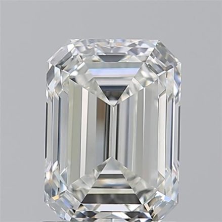 Diamond Natural 1.71Ct I-VVS1 Emerald - GIA5546352997 1