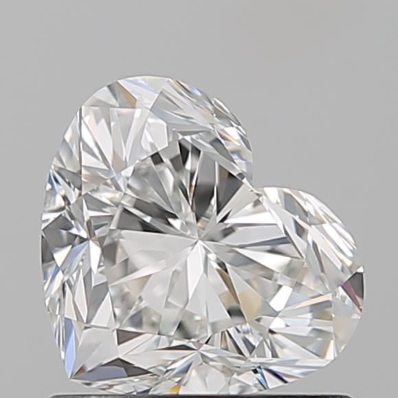 Diamond Natural 0.93Ct G-VVS1 Heart - GIA2557062711 1