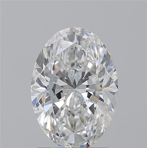 Diamond Natural 1.7Ct F-SI2 Oval - GIA5546179184 1