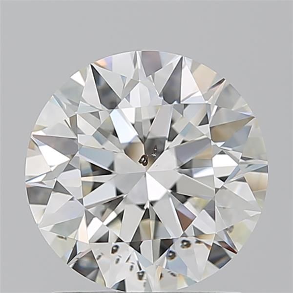 Diamond Natural 1.72Ct J-SI1 Round - GIA7538930148 1
