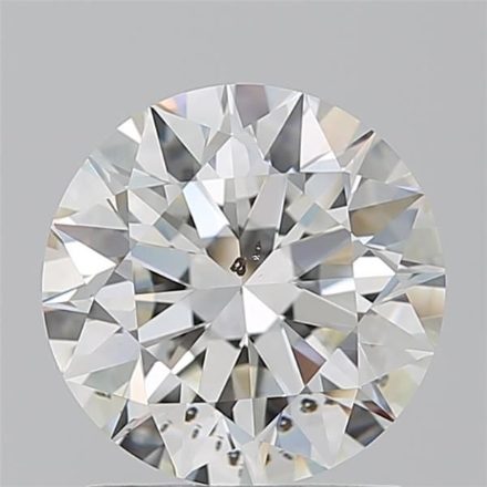 Diamond Natural 1.72Ct J-SI1 Round - GIA7538930148 1
