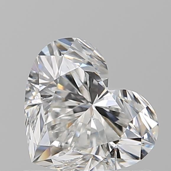 Diamond Natural 1.01Ct F-SI1 Heart - GIA6541271890 1