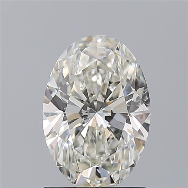 Diamond Natural 1.31Ct J-SI1 Oval - GIA6545518492 1
