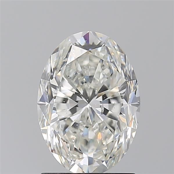 Diamond Natural 1.7Ct G-SI2 Oval - GIA2547418115 1