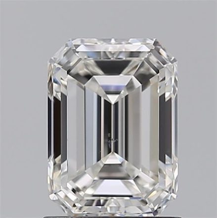 Diamond Natural 1.5Ct G-SI1 Emerald - GIA5543639186 1