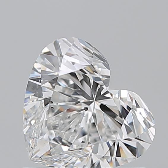 Diamond Natural 1.01Ct F-SI2 Heart - GIA1548355196 1