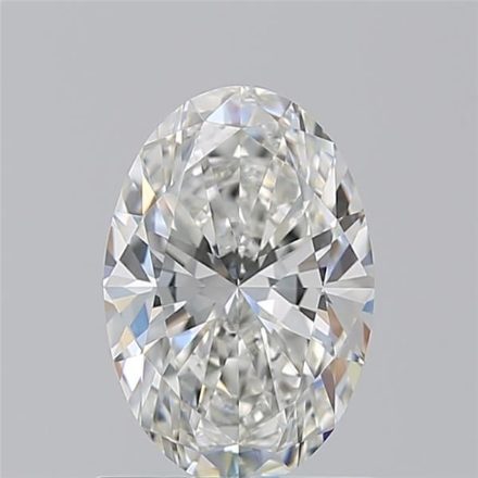 Diamond Natural 1.01Ct H-IF Oval - GIA6541316816 1