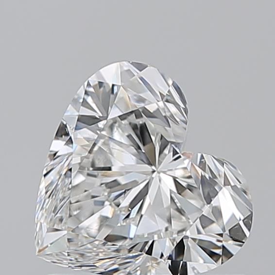 Diamond Natural 1.01Ct F-SI1 Heart - GIA2544376018 1