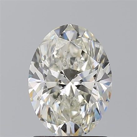 Diamond Natural 1.71Ct J-VS2 Oval - GIA6542622229 1