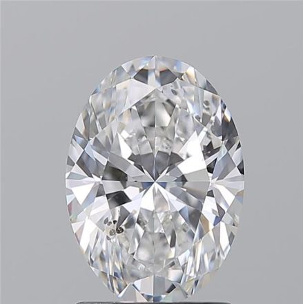 Diamond Natural 1.71Ct E-SI2 Oval - GIA1545251165 1