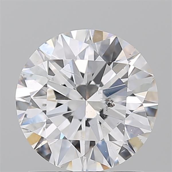 Diamond Natural 1.5Ct D-SI2 Round - GIA2547242947 1