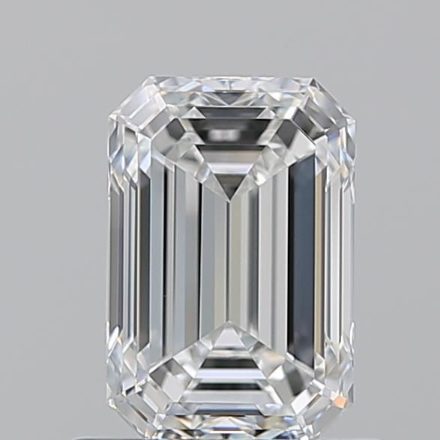 Diamond Natural 1.01Ct F-VVS1 Emerald - GIA6552000767 1