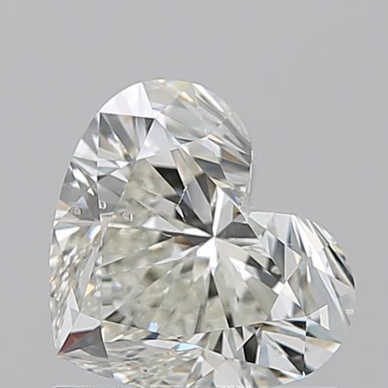 Diamond Natural 1.01Ct J-SI1 Heart - GIA7558102867 1