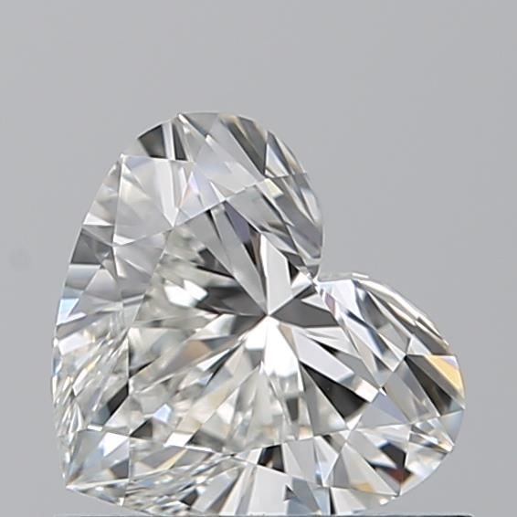 Diamond Natural 0.7Ct H-VVS1 Heart - GIA1549613820 1