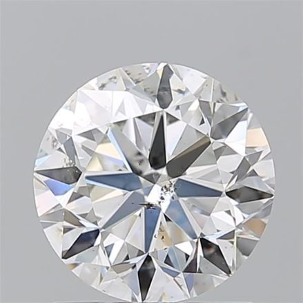 Diamond Natural 1.5Ct H-SI2 Round - GIA6542614072 1