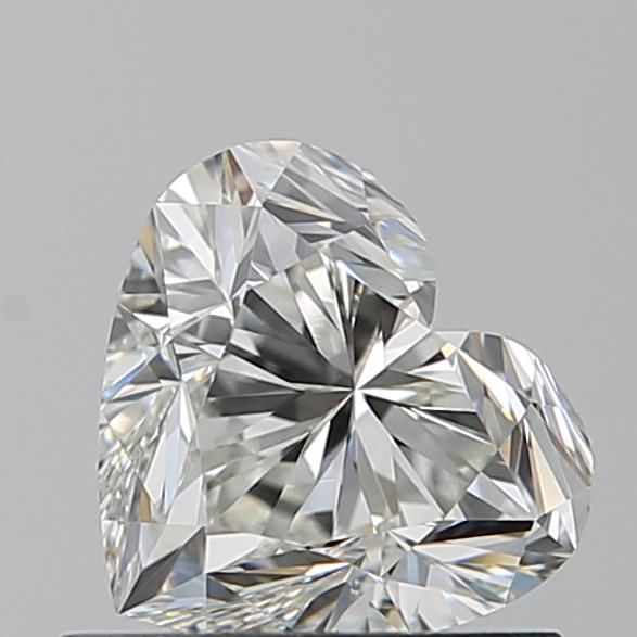 Diamond Natural 0.9Ct I-IF Heart - GIA5546613777 1