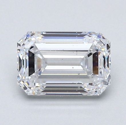 Diamond Natural 1.5Ct D-SI1 Emerald - GIA1415942367 1