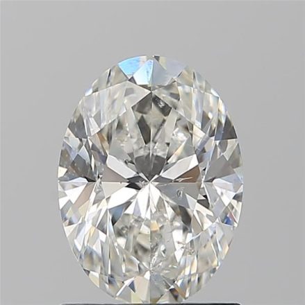 Diamond Natural 1.3Ct H-SI2 Oval - GIA6552000735 1