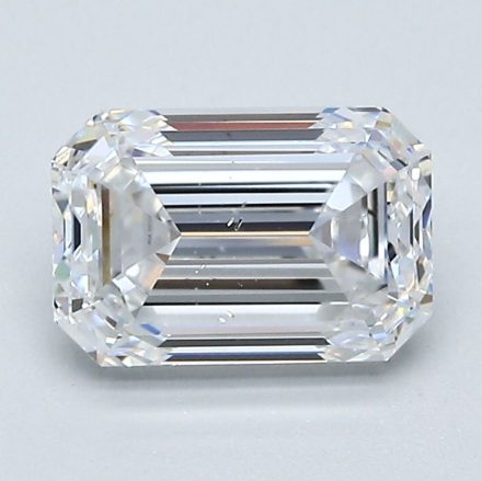 Diamond Natural 1.5Ct D-SI1 Emerald - GIA6451247058 1
