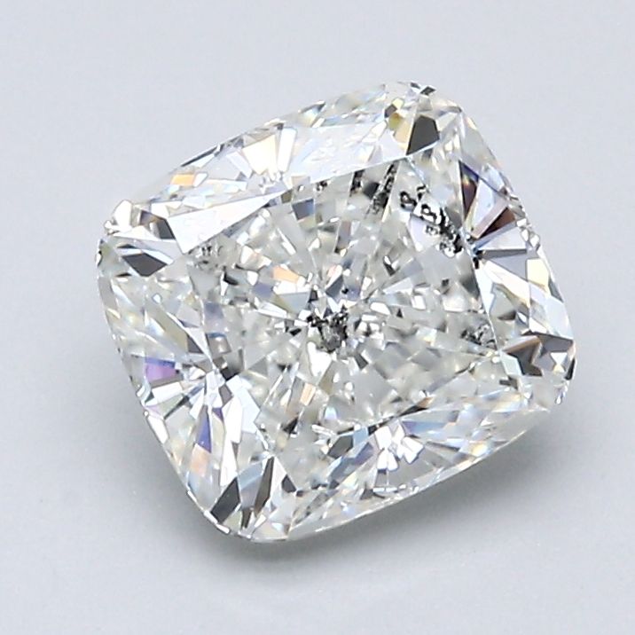 Diamond Natural 1.71Ct H-SI2 Cushion - GIA7441506905 1