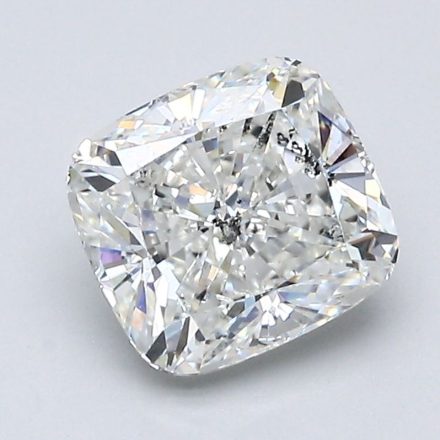 Diamond Natural 1.71Ct H-SI2 Cushion - GIA7441506905 1