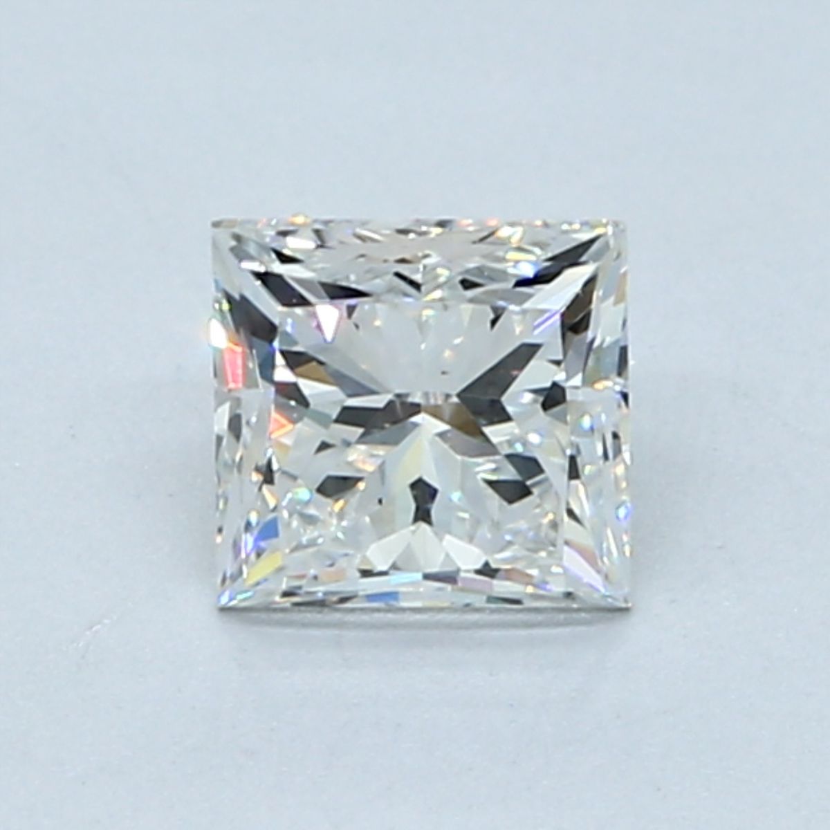 Diamond Natural 0.9Ct F-VS2 Princess - GIA7426107771 1