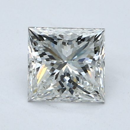Diamond Natural 1.51Ct G-SI1 Princess - GIA6522552323 1