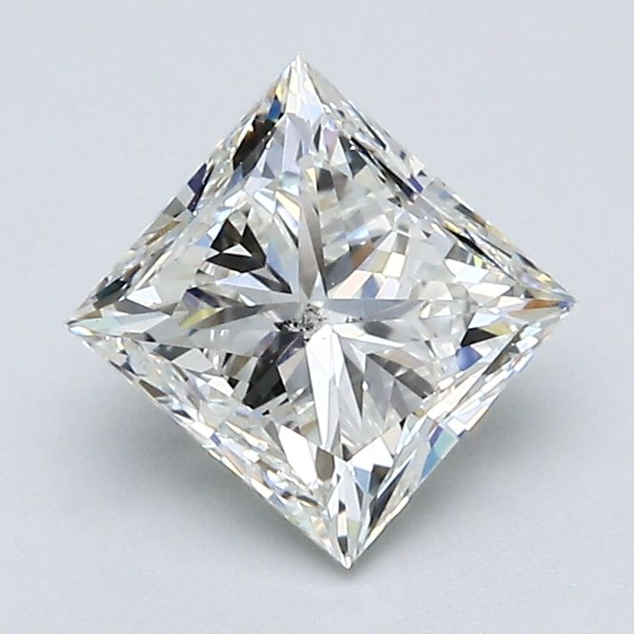 Diamond Natural 1.5Ct J-SI1 Princess - GIA2426239036 1