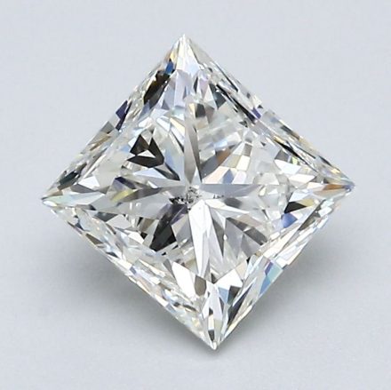 Diamond Natural 1.5Ct J-SI1 Princess - GIA2426239036 1