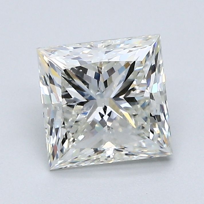 Diamond Natural 1.52Ct J-SI1 Princess - GIA6425108903 1