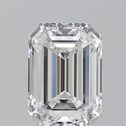 Diamond Natural 1.02Ct F-VVS2 Emerald - GIA7542807722 1