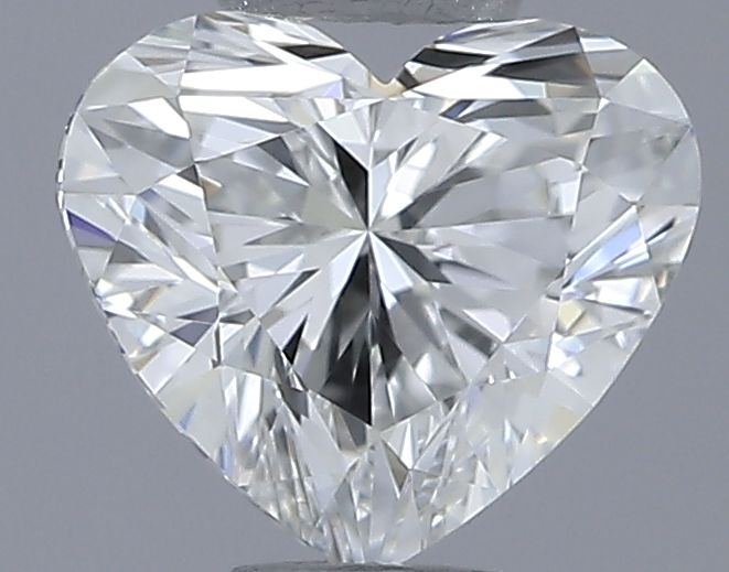 Diamond Natural 0.5Ct F-IF Heart - GIA7552148391 1