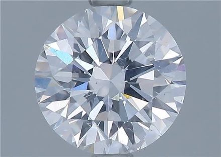 Diamond Natural 1.51Ct D-SI2 Round - GIA6392613089 1