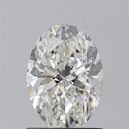 Diamond Natural 1.21Ct H-SI1 Oval - GIA6541540207 1