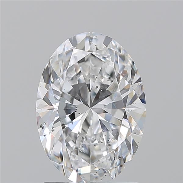 Diamond Natural 1.7Ct E-SI2 Oval - GIA6541607546 1