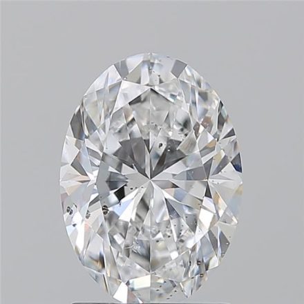 Diamond Natural 1.7Ct E-SI2 Oval - GIA6541607546 1