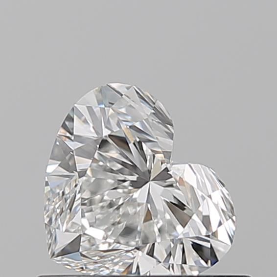 Diamond Natural 0.53Ct F-VS1 Heart - GIA1543991223 1
