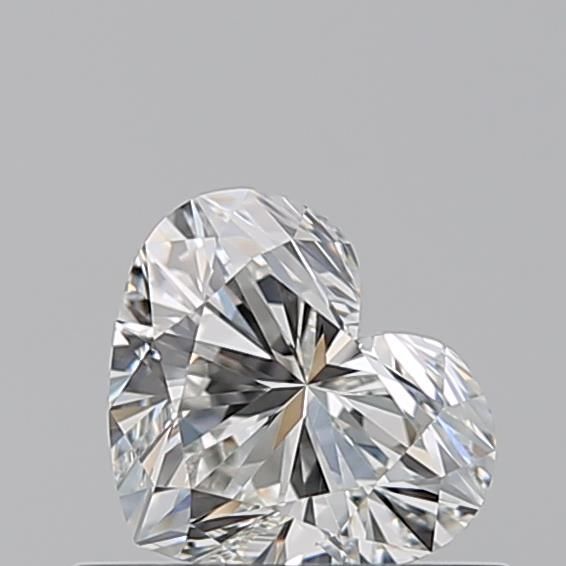 Diamond Natural 0.5Ct H-IF Heart - GIA7548687904 1